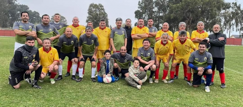 EX ALUMNOS DE LA ESCUELA DE INFANTERÍA DE MARINA REALIZARON CUADRANGULAR DE FÚTBOL EN LA A.P.N.