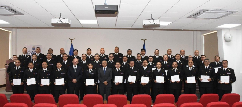 CEREMONIA TÉRMINO DE CURSO “CONDESTABLES MAYORES” EFECTUÓ LA ACADEMIA POLITÉCNICA NAVAL.