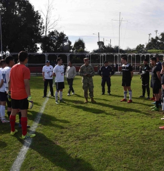 ACADEMIA POLITÉCNICA NAVAL INICIO JUEGOS CAUPOLICÁN AÑO 2023.