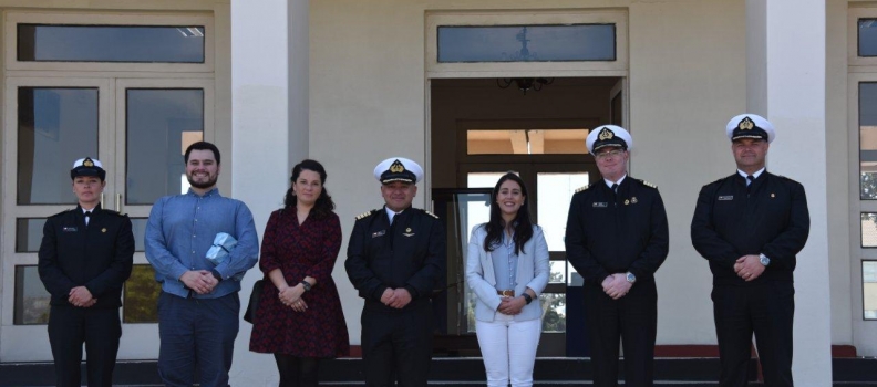 ALCALDESA RIPAMONTI VISITA LA ACADEMIA POLITÉCNICA NAVAL.