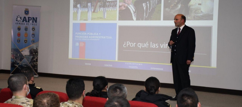 CONFERENCIA “FORMACIÓN NAVAL BASADA EN VIRTUDES” EN LA ACADEMIA POLITÉCNICA NAVAL.