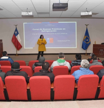 ACADEMIA POLITÉCNICA NAVAL FINALIZÓ CURSO DE “BUENAS PRÁCTICAS EN REFRIGERACIÓN”.