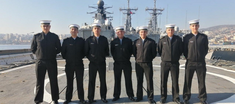 VISITA PROFESIONAL EFECTÚAN ALUMNOS DE LA ACADEMIA POLITÉCNICA NAVAL EN LA FF CONDELL.